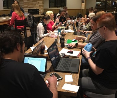 Nanowrimo kickoff party