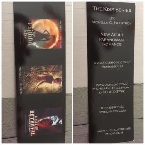 kiss series bookmarks