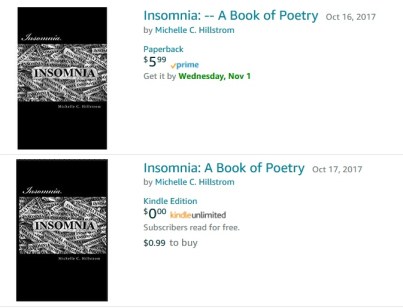 insomnia on amazon