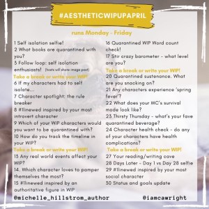 instagram april isolation challenge