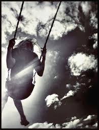 girl on swing